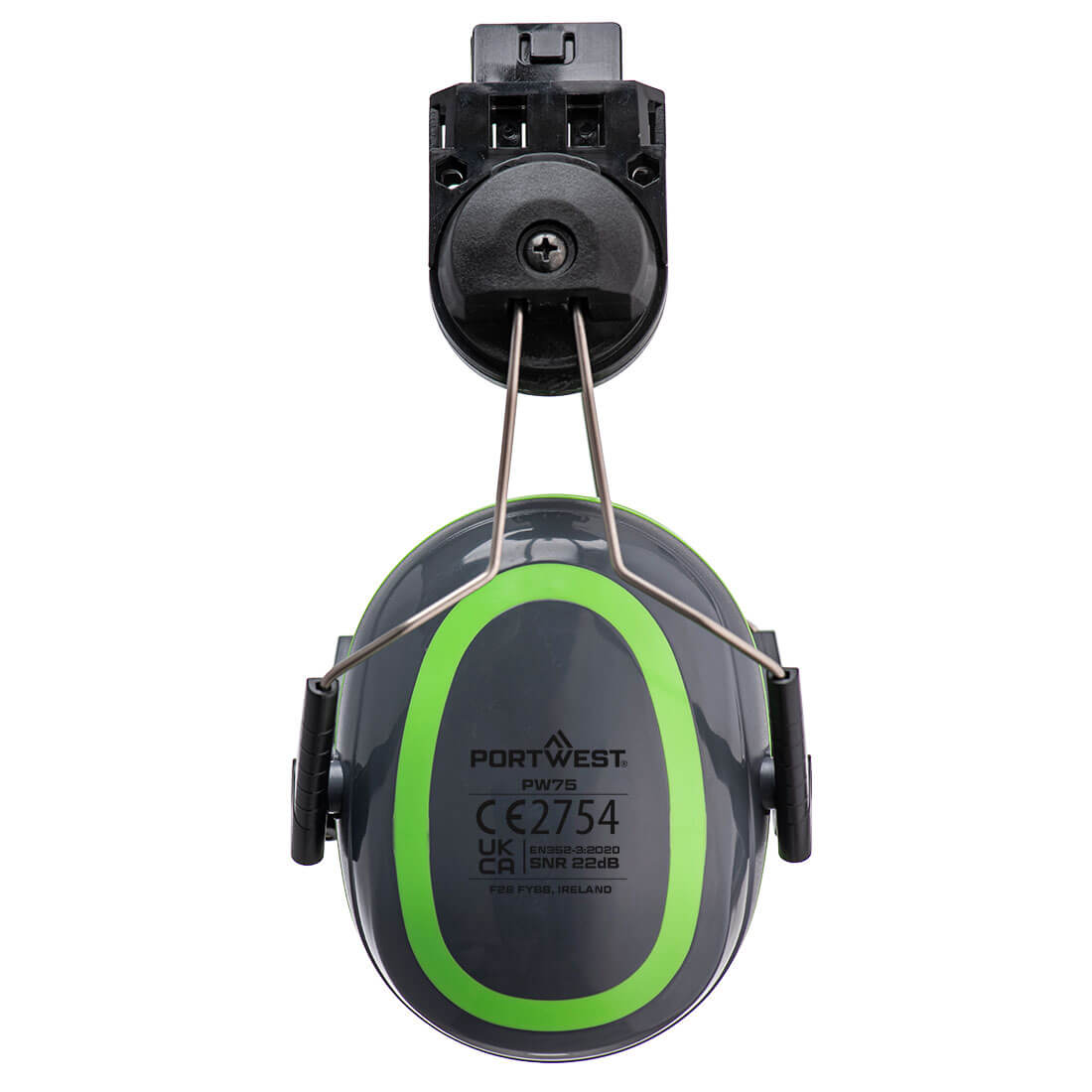 Portwest HV Extreme Ear Defenders Low Clip-On PW75