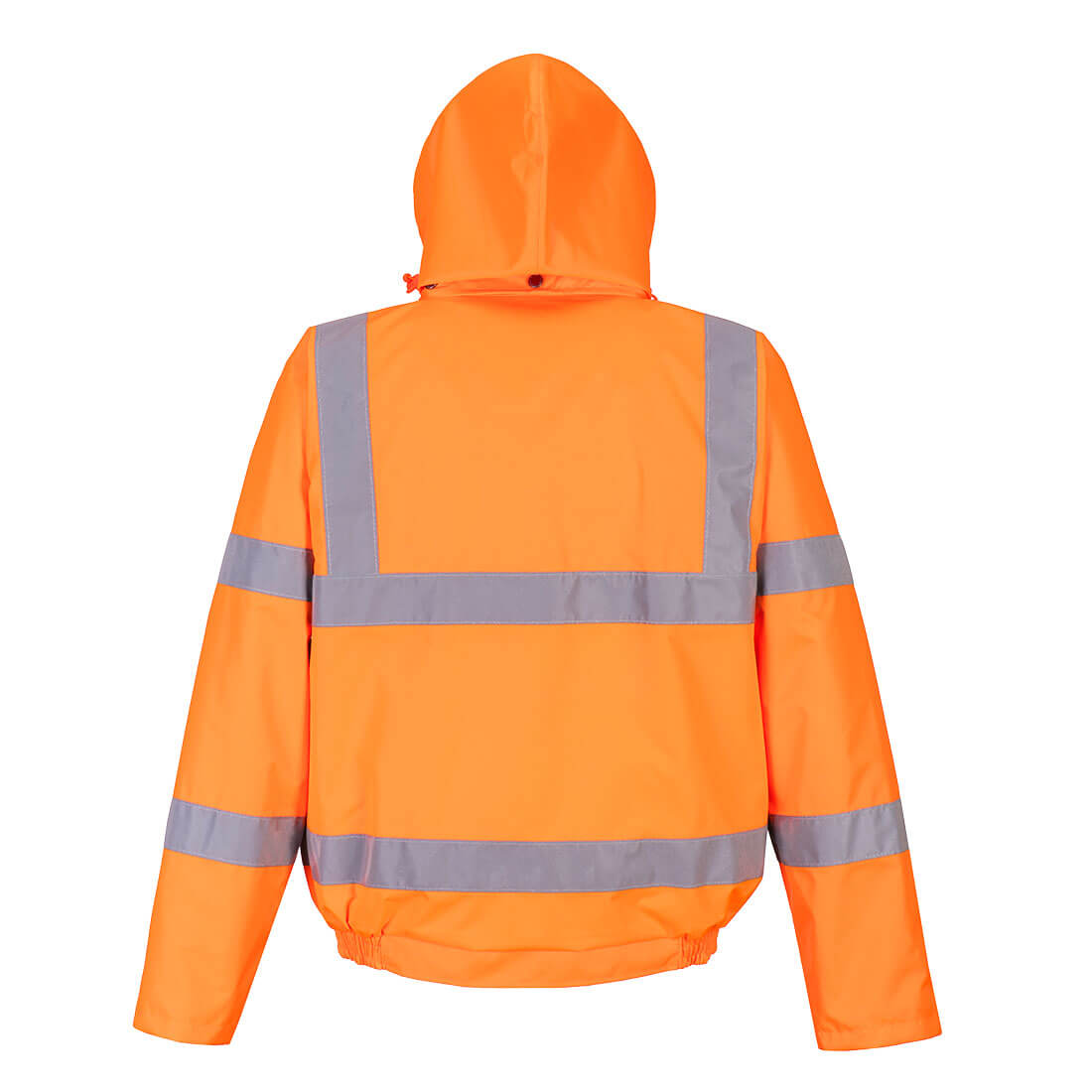 Portwest Hi-Vis Breathable Rain Bomber Jacket RT62