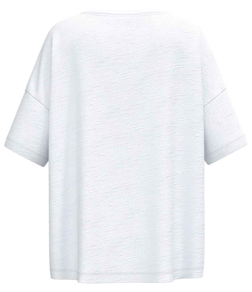 Spasso Ladies Oversized Slub T-Shirt