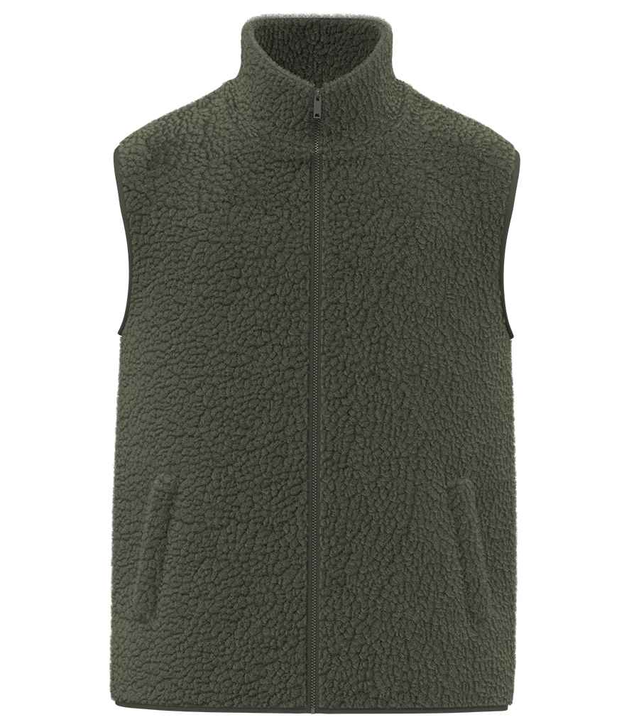 Spasso Unisex Sherpa Bodywarmer