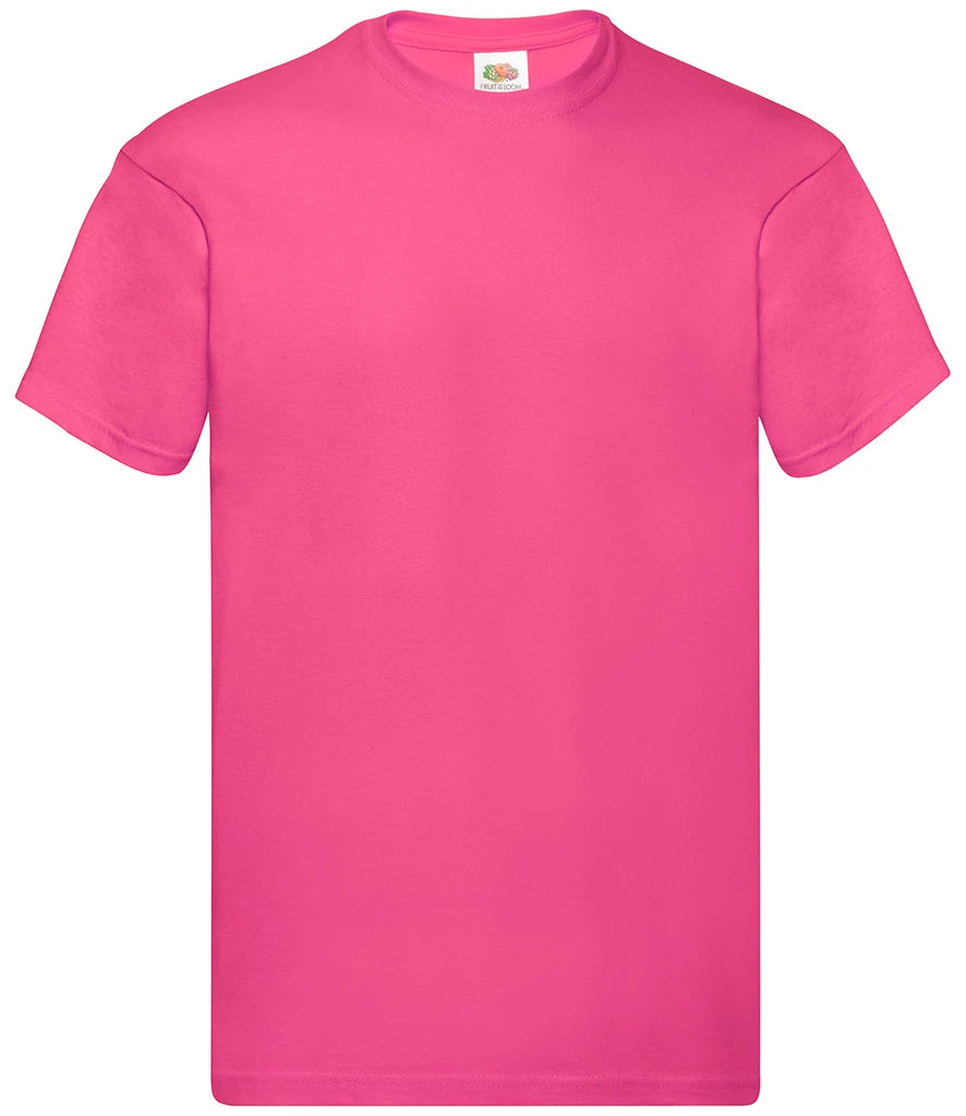 Fruit of the Loom 100% Cotton Crew Neck Original T-Shirt SS12 (610820)