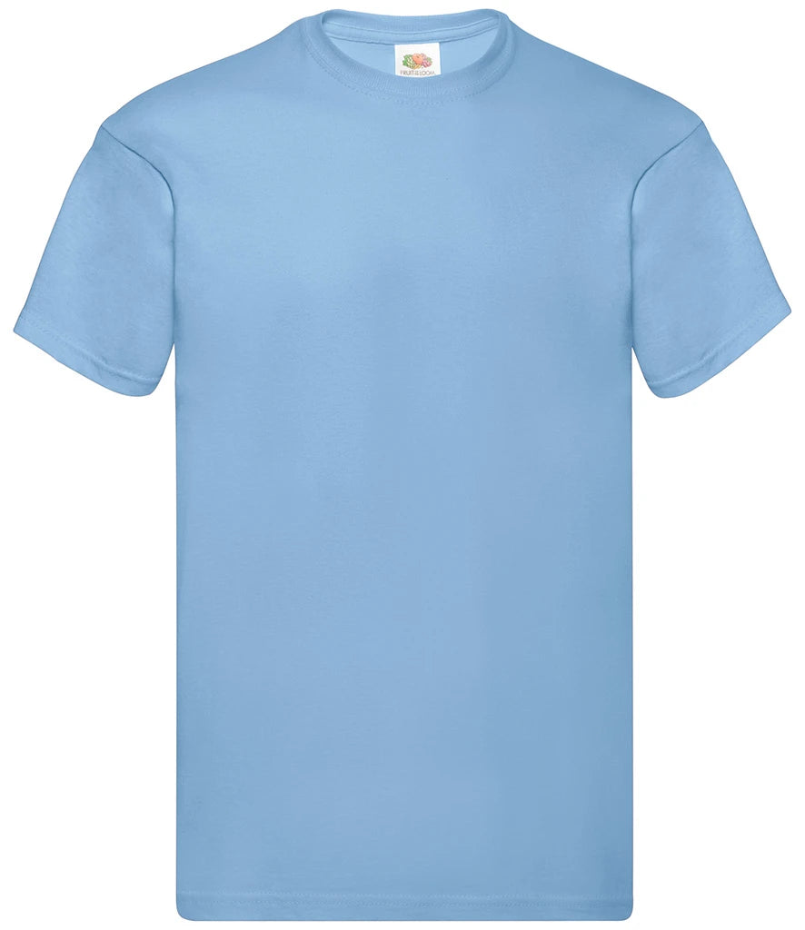 Fruit of the Loom 100% Cotton Crew Neck Original T-Shirt SS12 (610820)