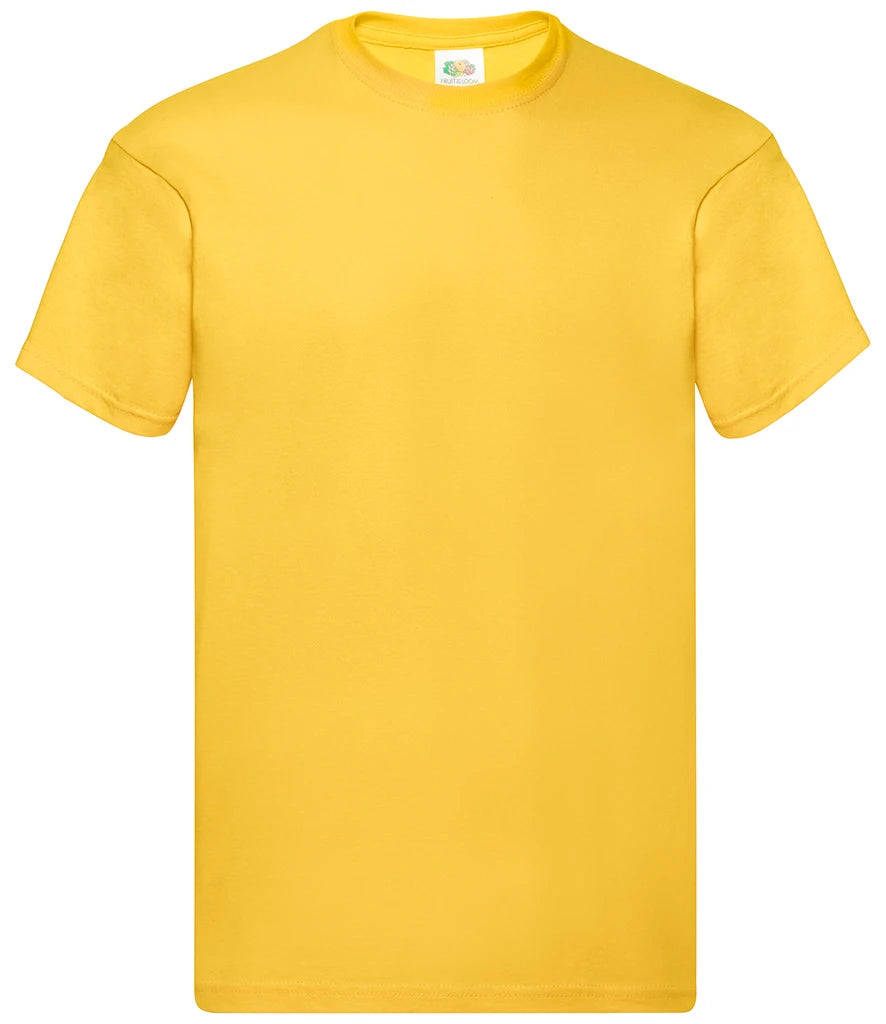 Fruit of the Loom 100% Cotton Crew Neck Original T-Shirt SS12 (610820)