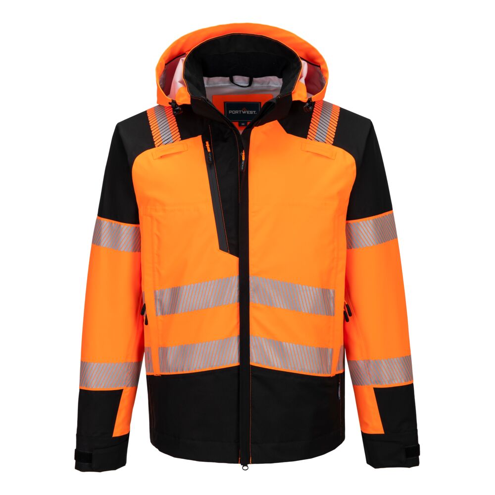 Portwest PW3 Hi-Vis Rain Jacket (3L) T166