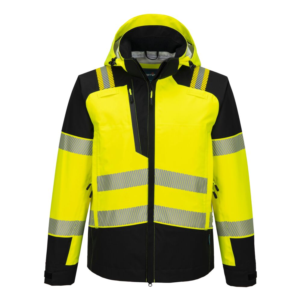 Portwest PW3 Hi-Vis Rain Jacket (3L) T166