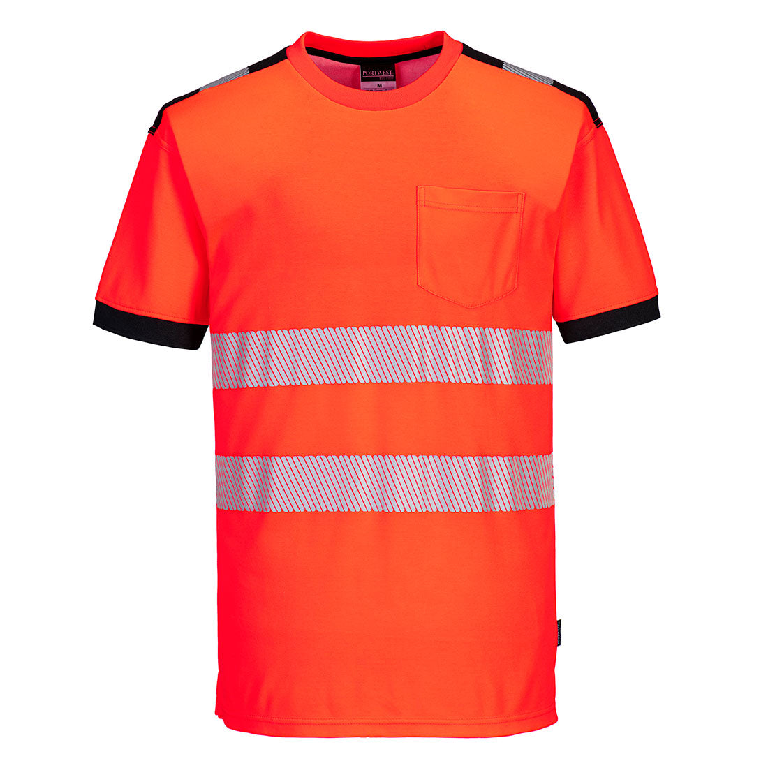 Portwest PW3 Hi-Vis Cotton Comfort T-Shirt S/S T181