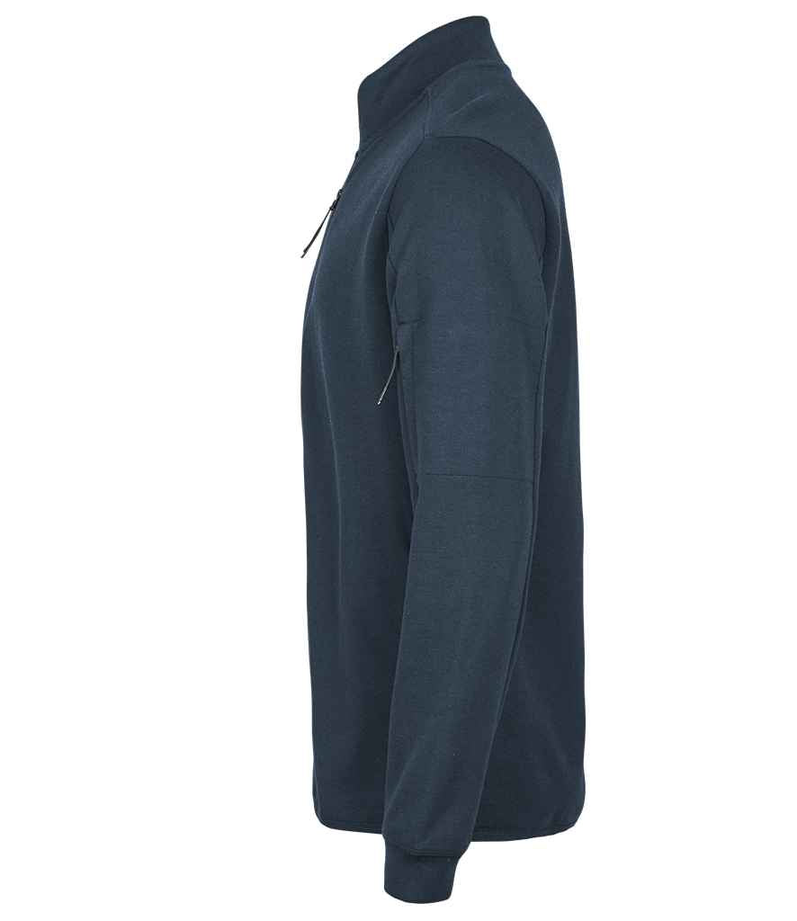 Tee Jays Athletic Full Zip Sweat Cardigan