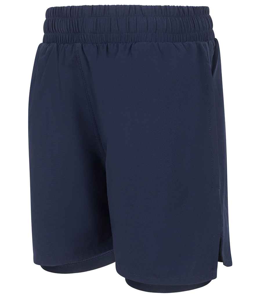 Tombo Kids Double Layer Sports Shorts