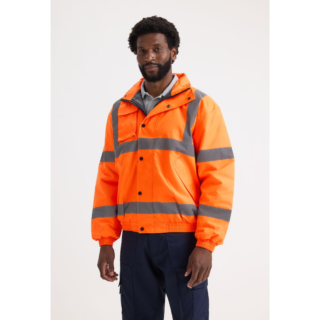 Uneek Hi Vis Bomber Jacket