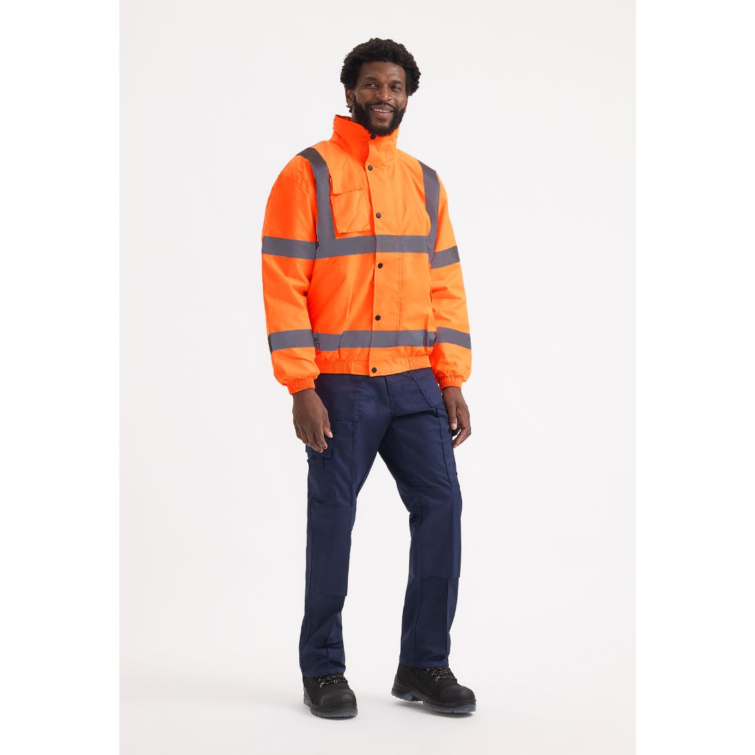 Uneek Hi Vis Bomber Jacket