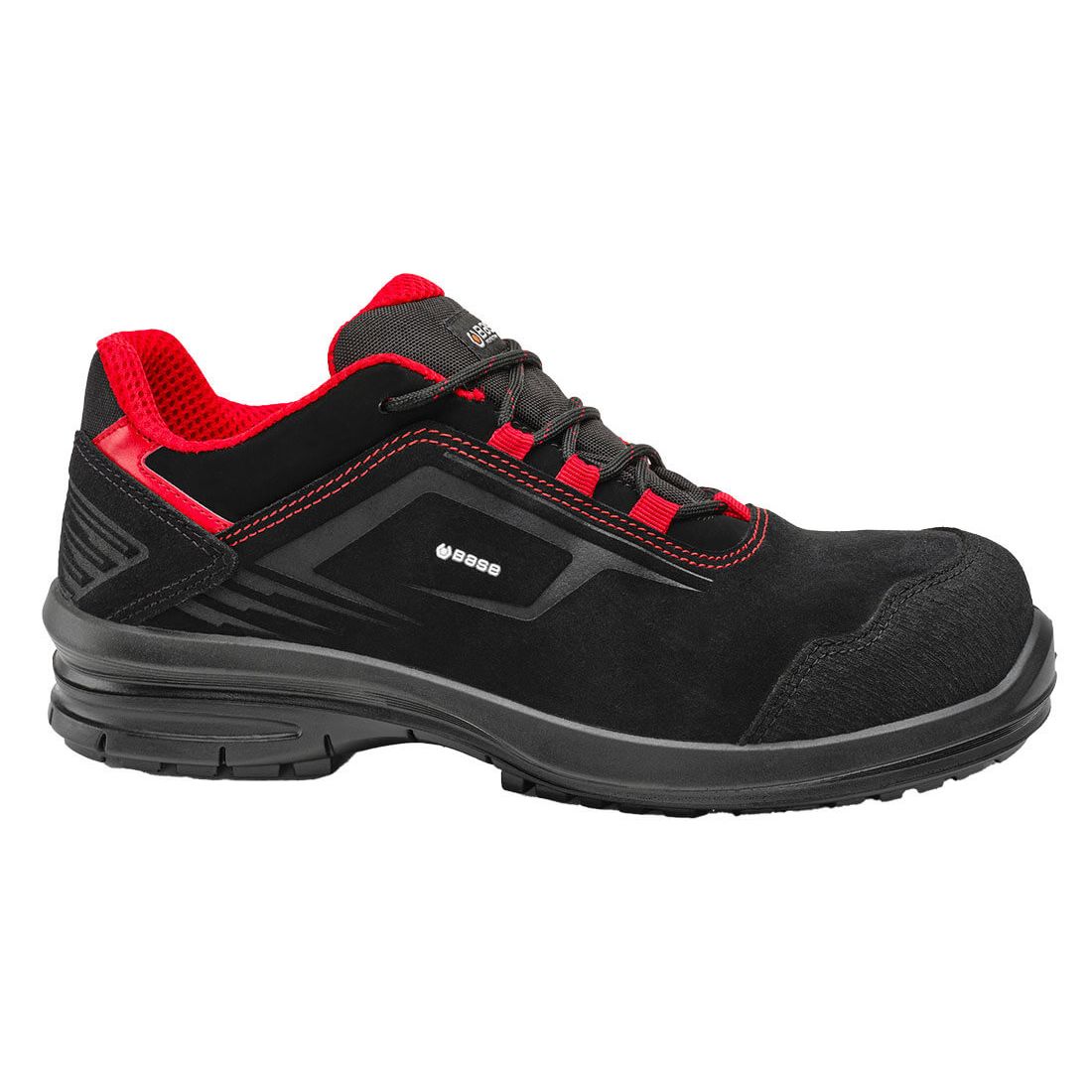 Portwest Base Protection Dione Shoe S3L FO SR Black/Red B0982A
