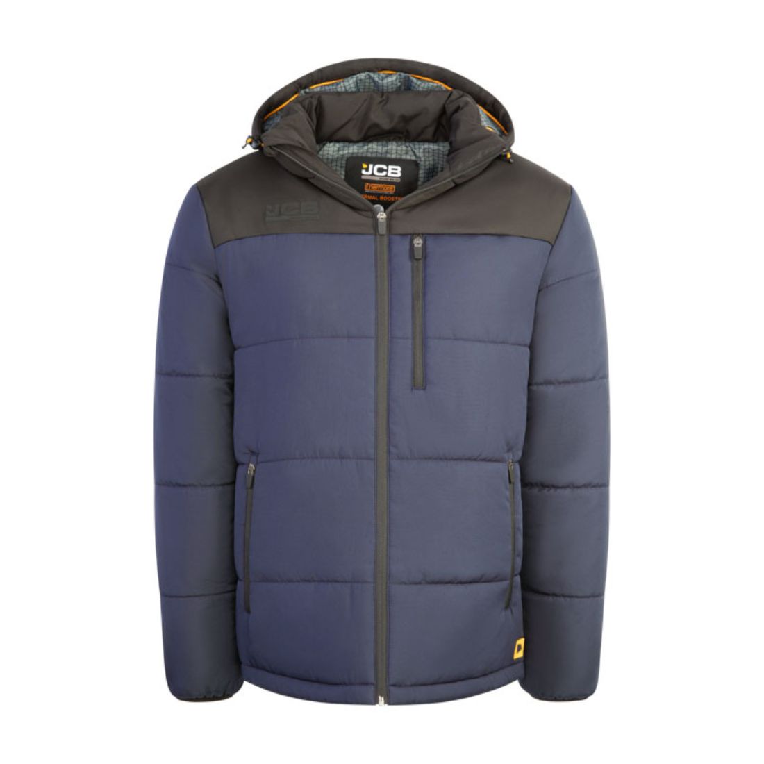 JCB UNISEX PADDED JACKET WITH HOOD