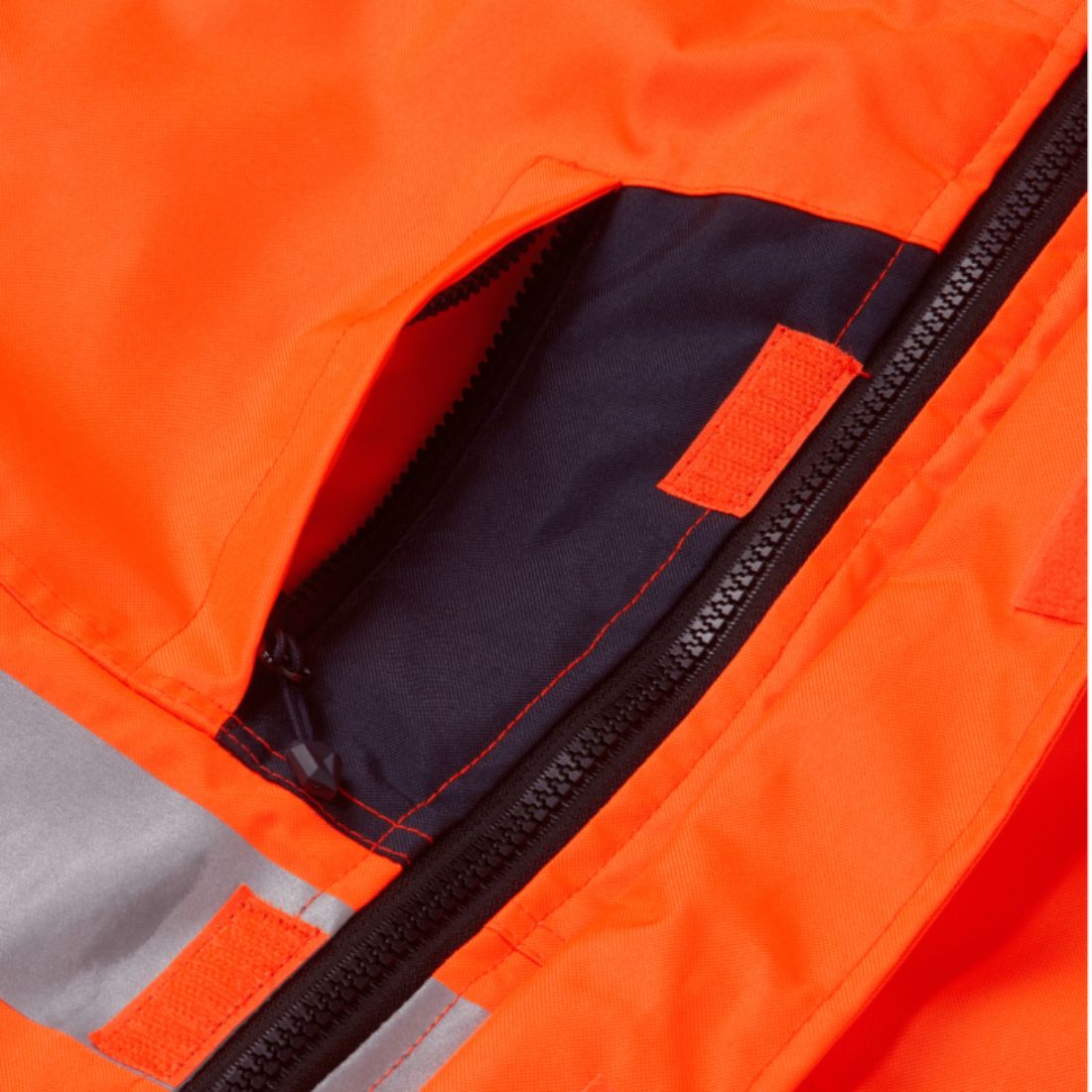 Supertouch System Hi Vis Eco Insulated Coverall