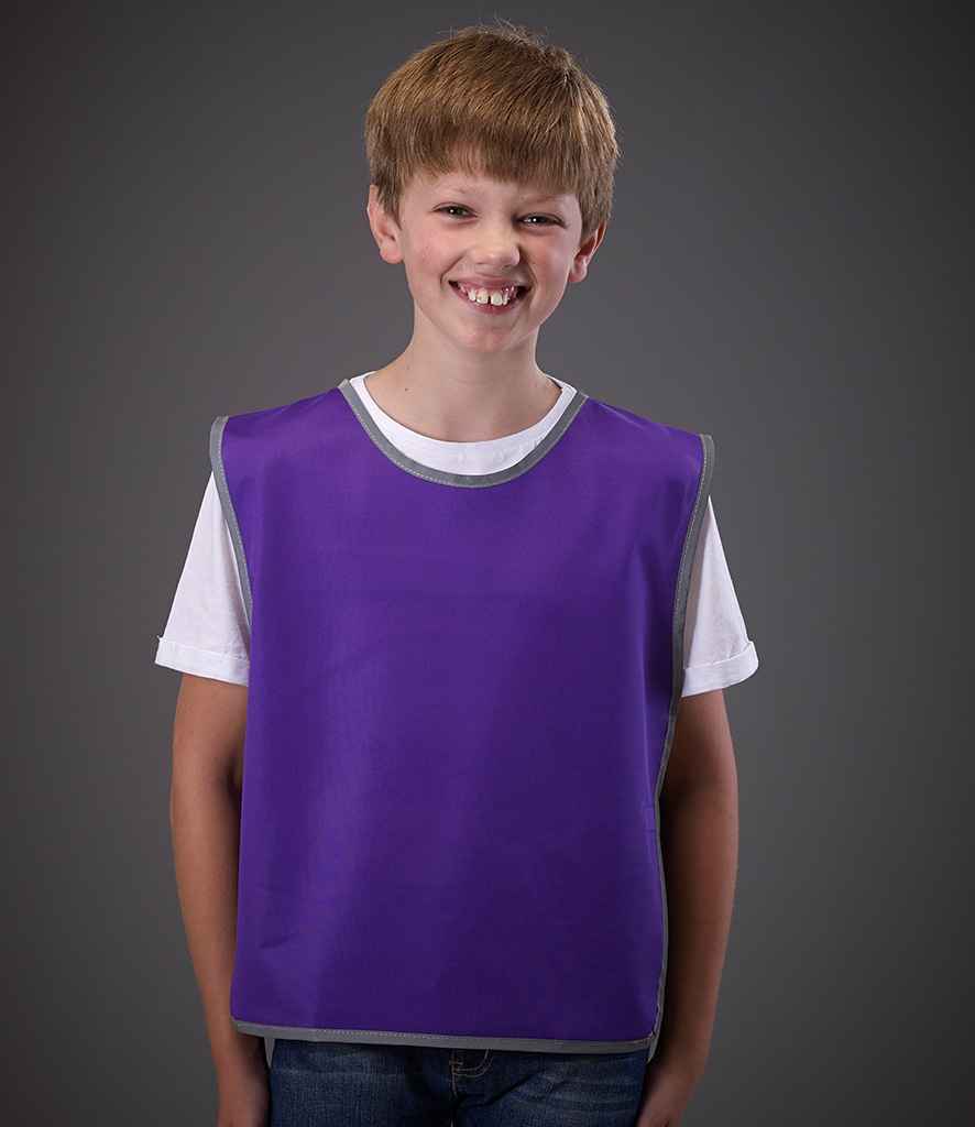 Yoko Hi-Vis Reflective Border Tabard | Purple - YOKO