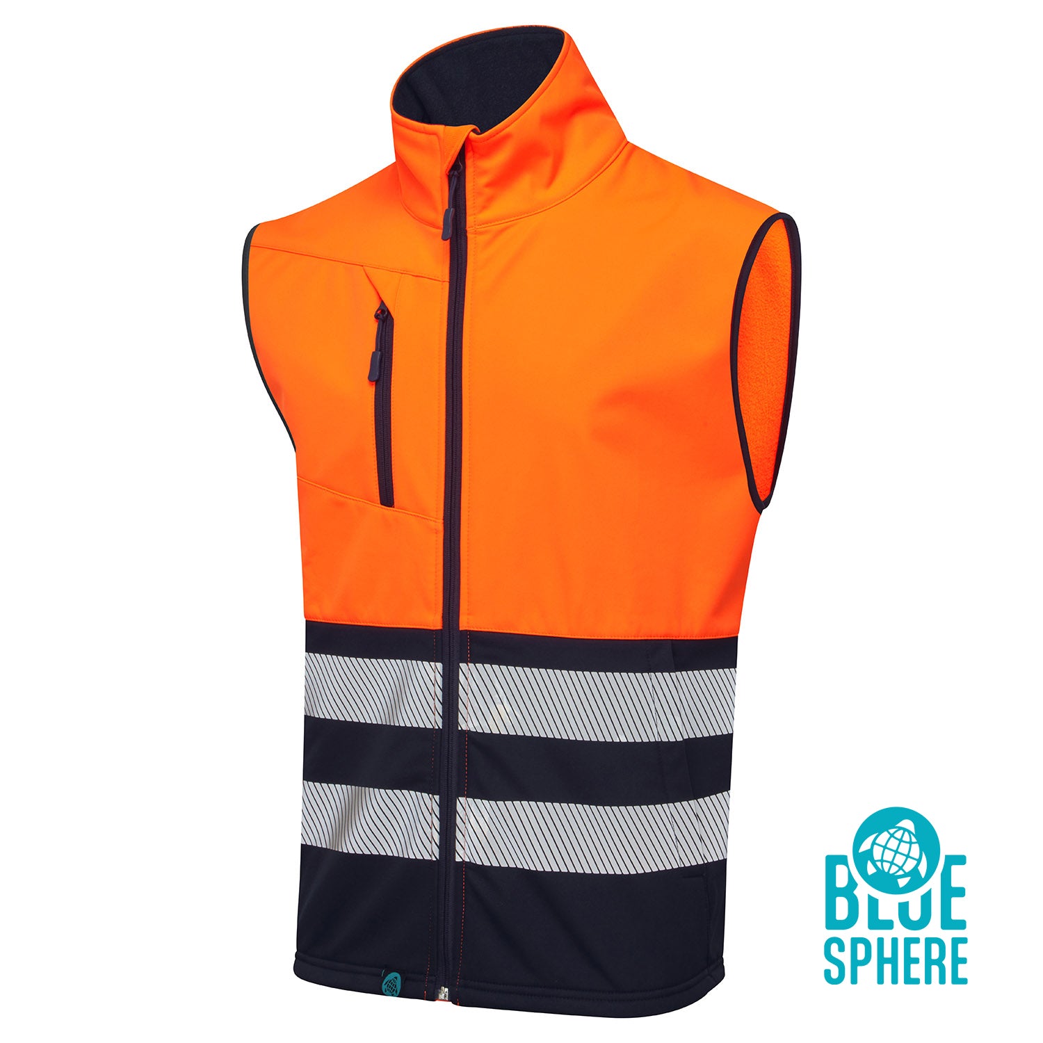 Essentials Hi Vis Eco Coolair Softshell Gilet