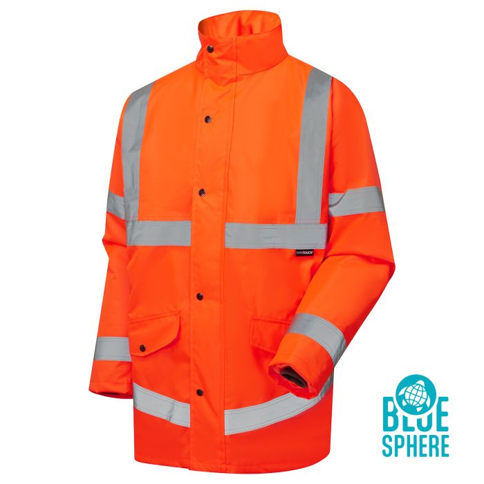 Supertouch Eco Hi Vis Winter Padded Parka