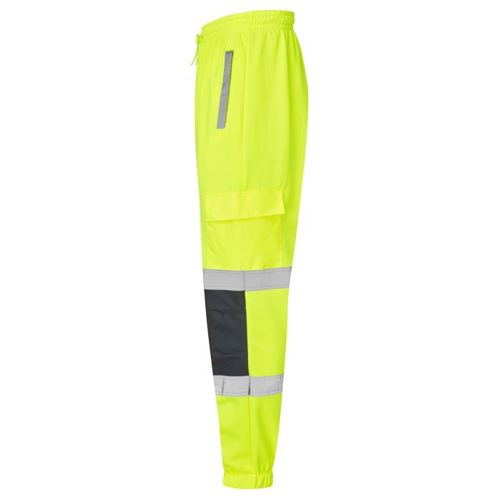 Hi Vis 2 Tone Jogging Bottoms