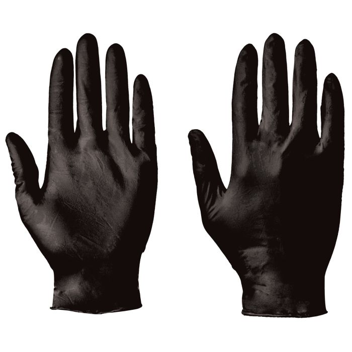 Supertouch - 5.5 Powderfree Black Nitrile MEDICAL Gloves