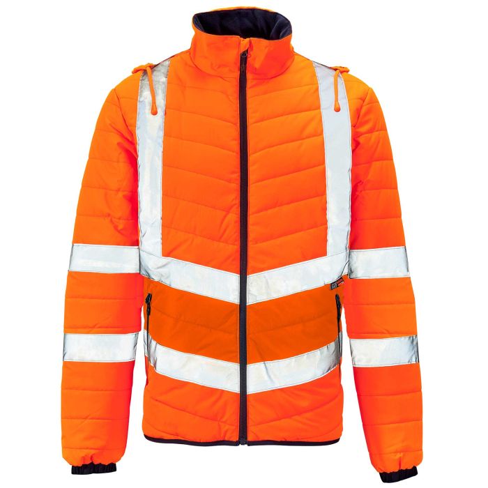 Supertouch Supertouch Hi Vis Puffer Jacket