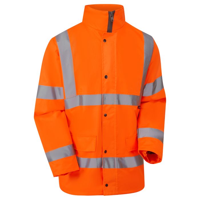 Supertouch Hi Vis Fleece Lined Parka