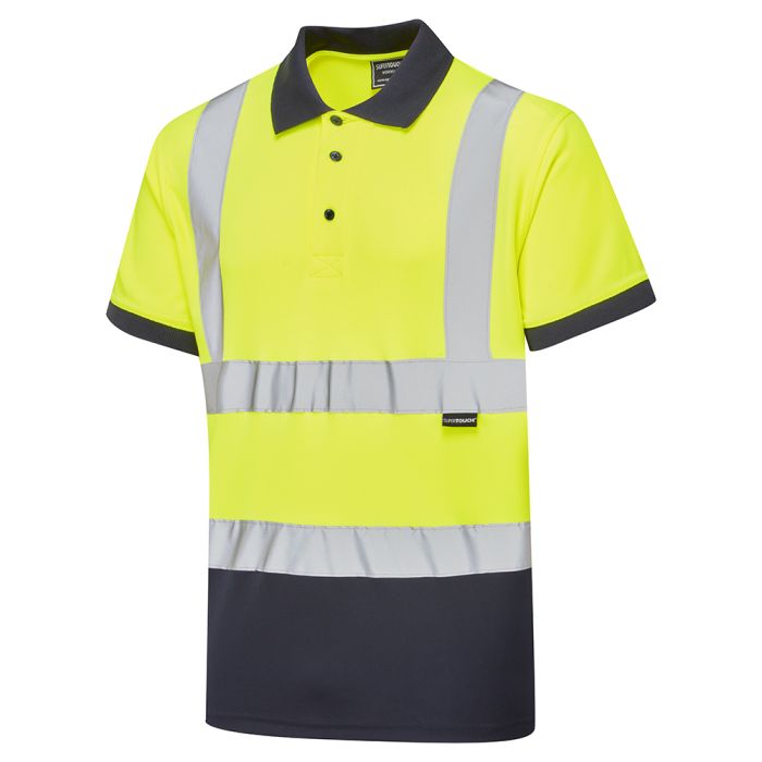 Supertouch Hi-Vis 2 Tone Polo Shirt