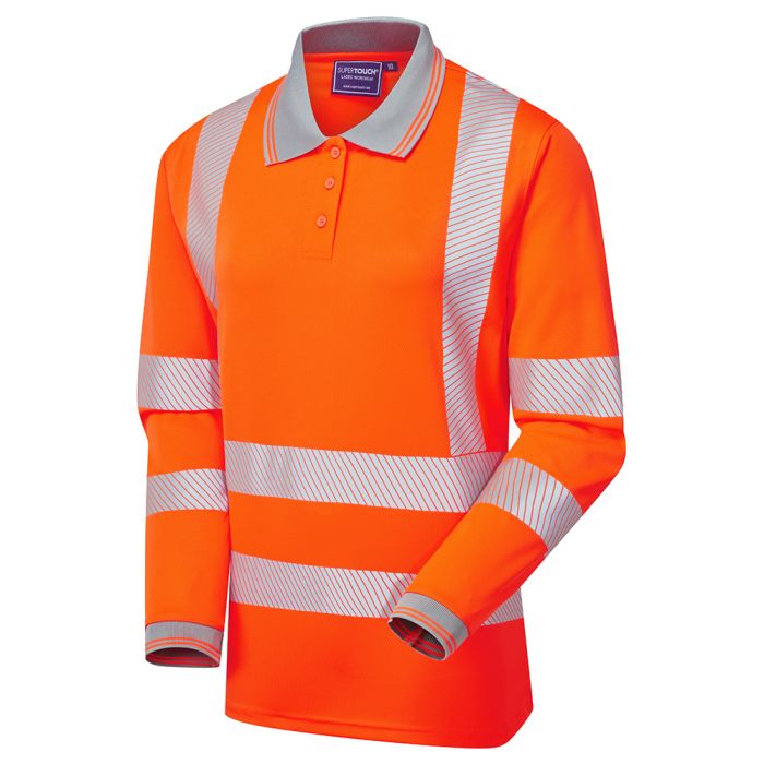 Ladies Hi Vis Jaya Birds Eye Polo