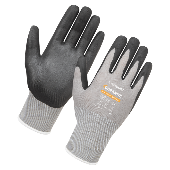 Duranite 15G Nitrile Micro Foam Grey