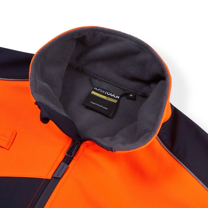Supertouch System Hi Vis Eco 3-Layer Softshell Parka