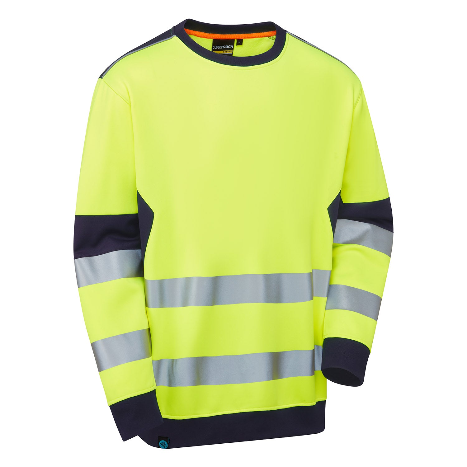 System Hi-Vis ECO Crew Neck Sweatshirt