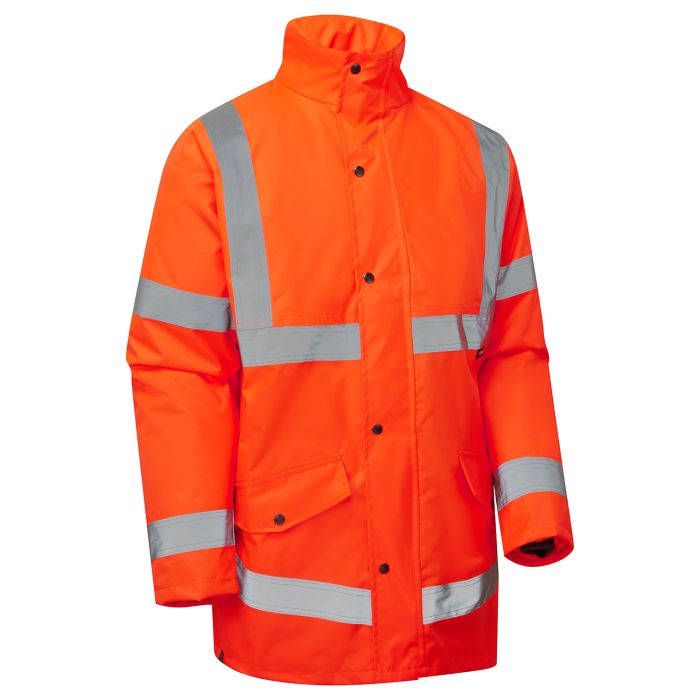 Supertouch Eco Hi Vis Winter Padded Parka