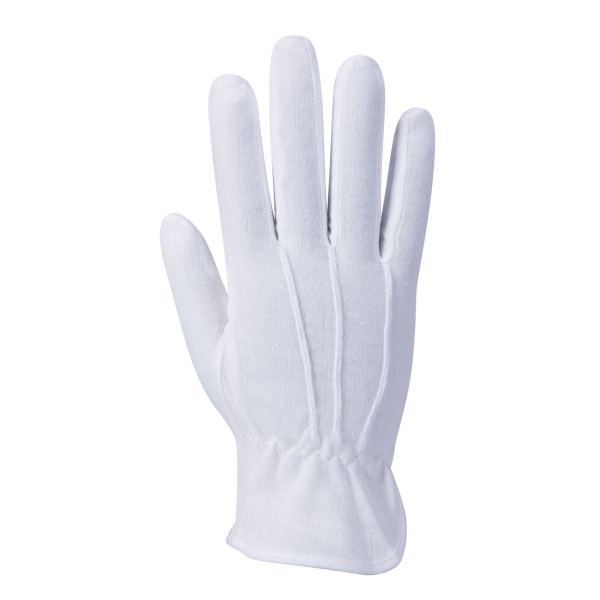 Portwest White Microdot Glove 