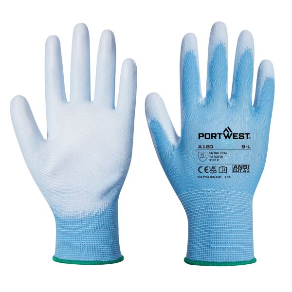 Portwest Blue PU Palm Glove 