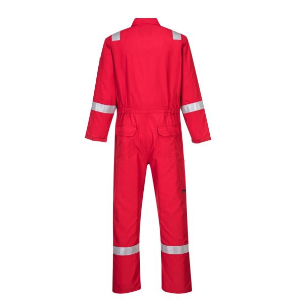 Red Araflame Silver Coverall 