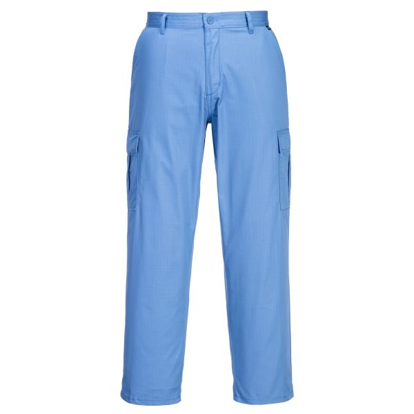 Portwest Hamilton Blue Anti-Static ESD Trousers 