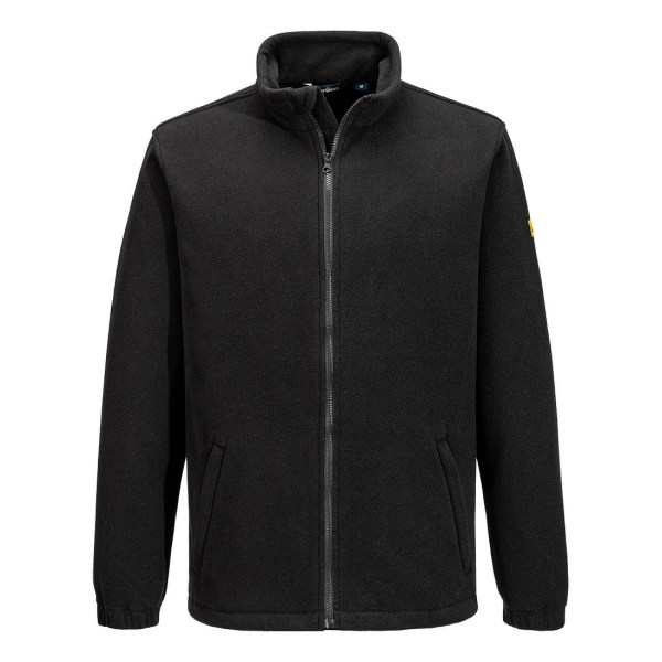 Portwest Black Anti-Static ESD Fleece 