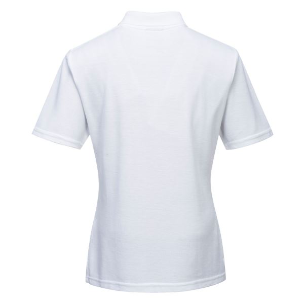 White Naples Women's Polo Shirt 