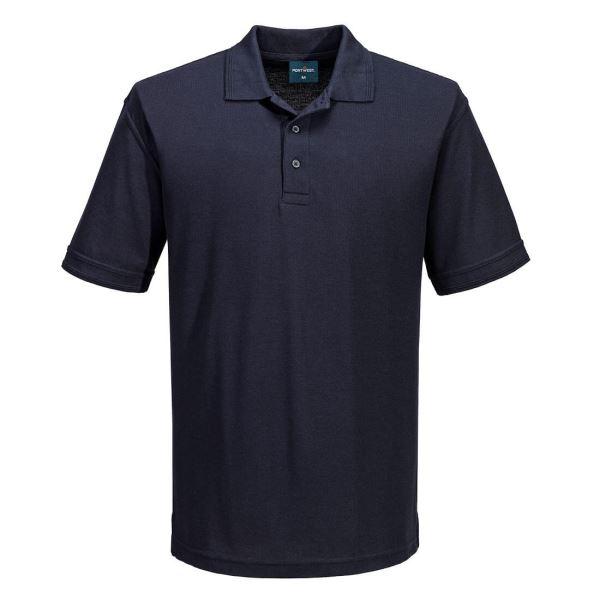 Portwest Dark Navy Naples Polo Shirt S/S 