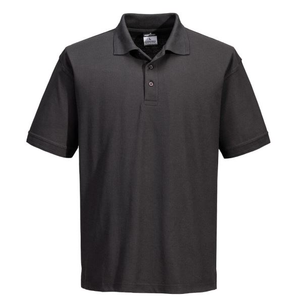 Portwest Metal Grey Naples Polo Shirt S/S 