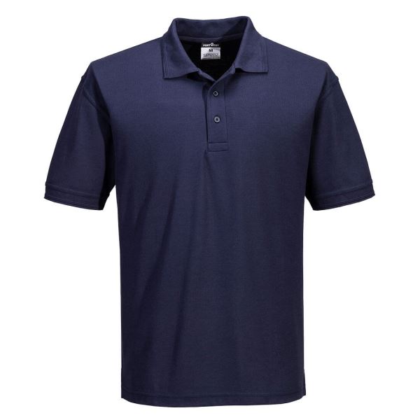 Portwest Navy Naples Polo Shirt S/S 