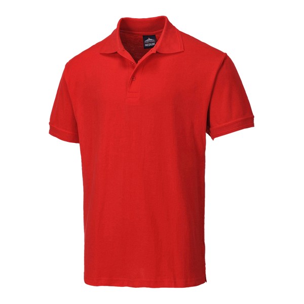 Portwest Red Naples Polo Shirt S/S 