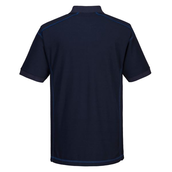 Navy/royal Essential Two Tone Polo Shirt 