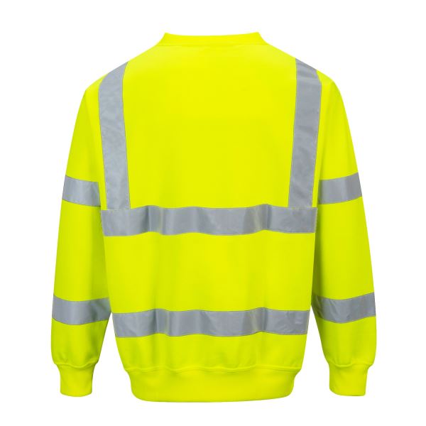 Yellow Hi-Vis Sweatshirt 