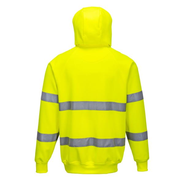 Yellow Hi-Vis Hoodie 