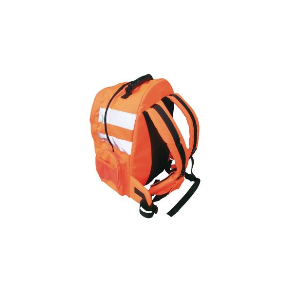 Orange Quick Release Hi-Vis Rucksack 