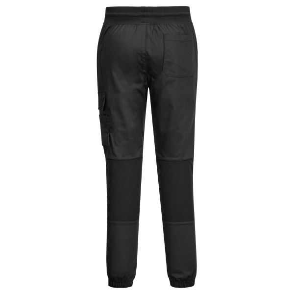 Black Stretch Chefs Joggers 