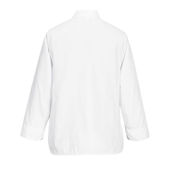 White Rachel Women's Chefs Jacket L/S 