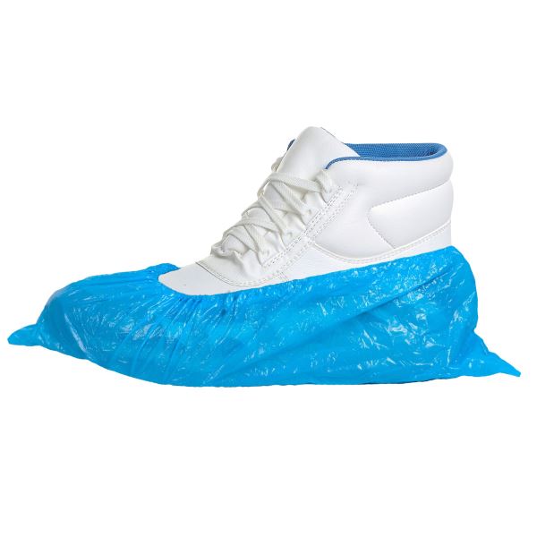 Blue Disposable PE Overshoes (PK6000) 