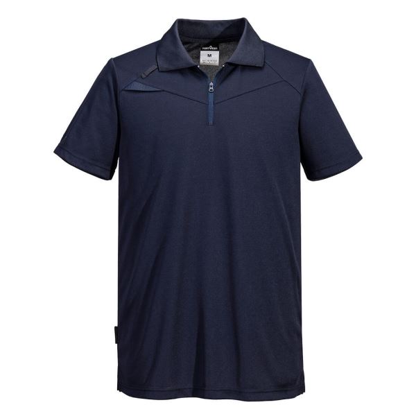 Portwest All Navy DX4 Polo Shirt S/S 