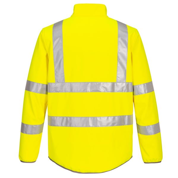 Yellow Eco Hi-Vis Softshell (2L) 