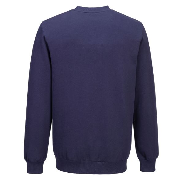 Navy Organic Cotton Recyclable Sweatshirt 